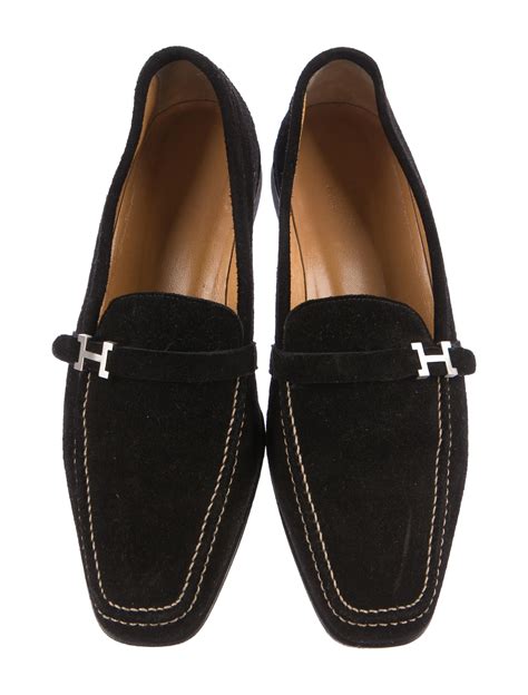 hermes men shoes loafers suede|hermes shoes for men.